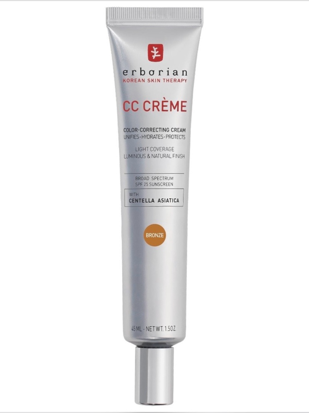 Erborian CC Crème Color-Correcting Cream – Bronze
